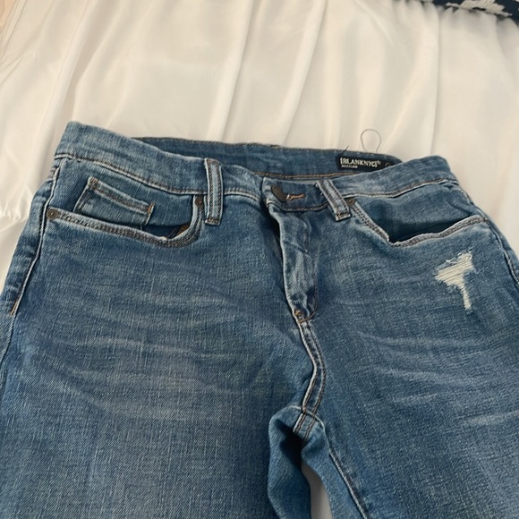 Blank NYC kick flare distressed jeans - Picture 2 of 8